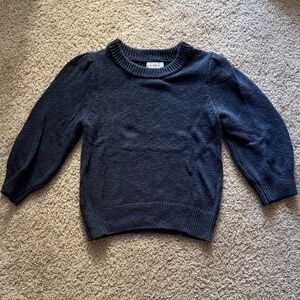 Evereve Midnight Blue Crew Neck Sweater